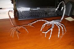 Wire Scorpion Art Sculpture